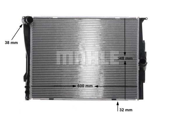 Ilustracja CR 1088 000S MAHLE chłodnica cieczy