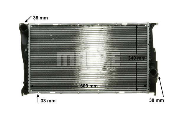 Ilustracja CR 1084 000P MAHLE chłodnica cieczy