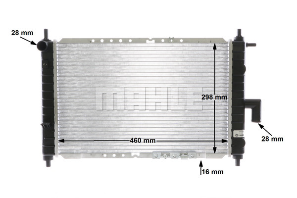 Ilustracja CR 1306 000S MAHLE chłodnica cieczy