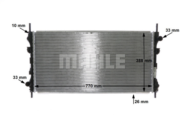 Ilustracja CR 1346 000S MAHLE chłodnica cieczy