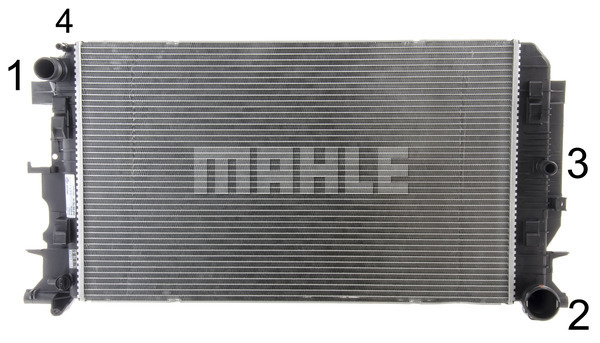 Ilustracja CR 1719 000P MAHLE chłodnica cieczy