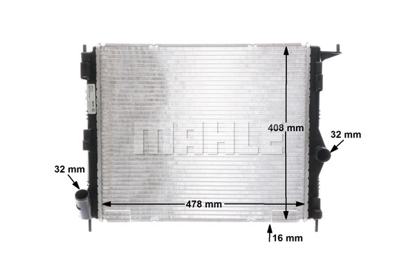 Ilustracja CR 1765 000S MAHLE chłodnica cieczy