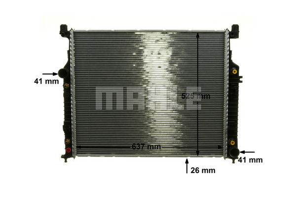 Ilustracja CR 1705 000P MAHLE chłodnica cieczy