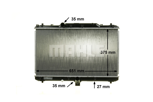 Ilustracja CR 1872 000S MAHLE chłodnica cieczy