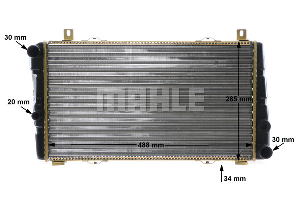 Ilustracja CR 2034 000S MAHLE chłodnica cieczy