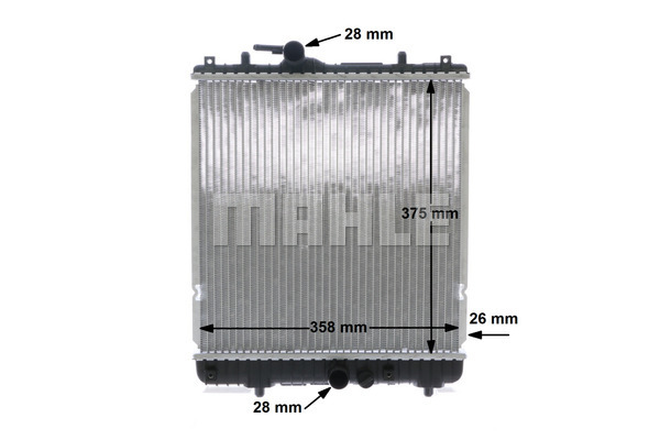Ilustracja CR 836 000S MAHLE chłodnica cieczy
