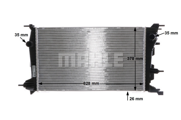 Ilustracja CR 840 000S MAHLE chłodnica cieczy
