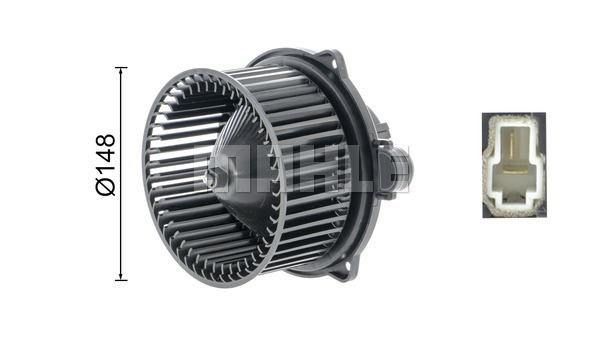 Ilustracja AB 237 000S MAHLE wentylator wewnętrzny