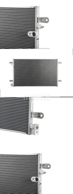 Ilustracja AC 803 000P MAHLE skraplacz, klimatyzacja