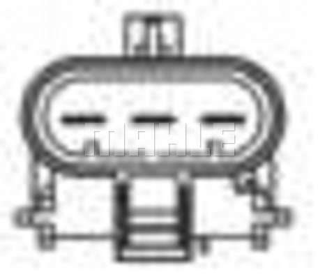 Ilustracja CFF 380 000S MAHLE wentylator, chłodzenie silnika