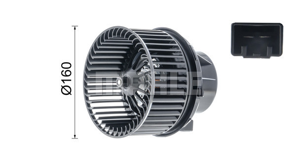 Ilustracja AB 241 000P MAHLE wentylator wewnętrzny