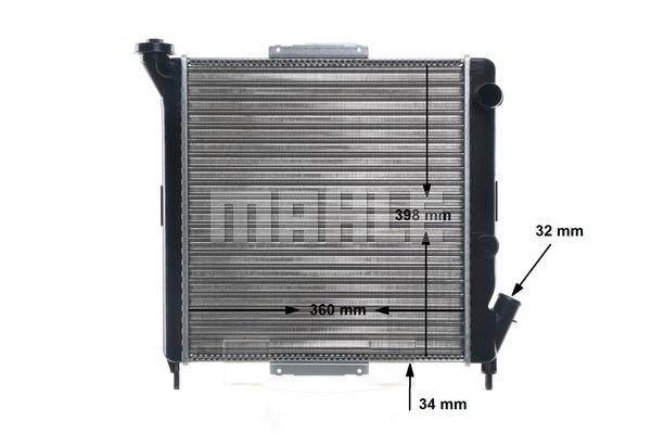 Ilustracja CR 832 000S MAHLE chłodnica cieczy