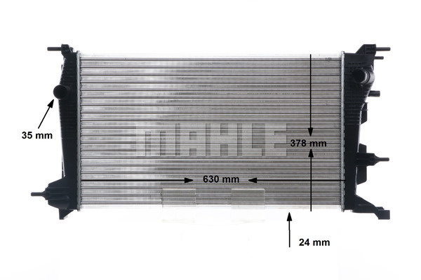 Ilustracja CR 840 001S MAHLE chłodnica cieczy