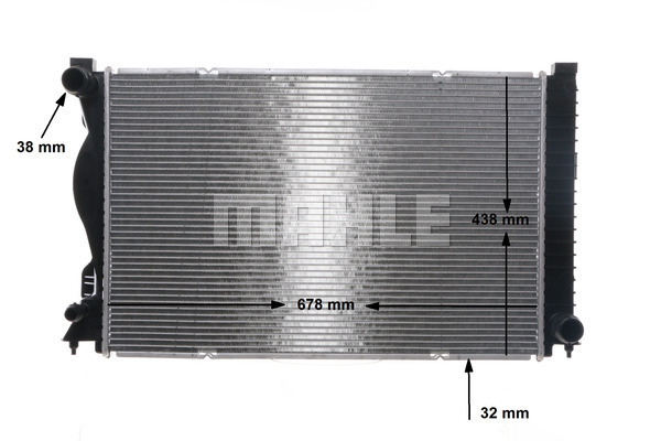 Ilustracja CR 978 000S MAHLE chłodnica cieczy