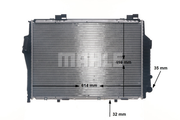 Ilustracja CR 307 000S MAHLE chłodnica cieczy