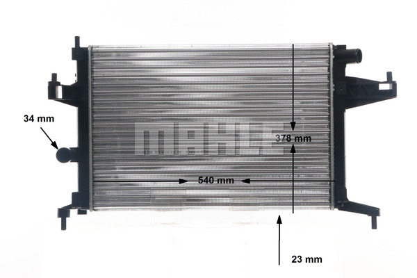 Ilustracja CR 389 000S MAHLE chłodnica cieczy