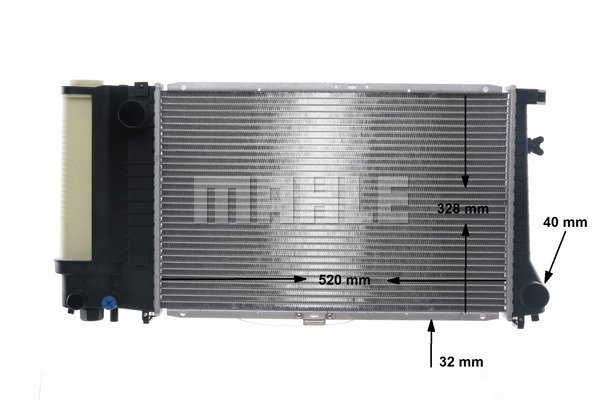 Ilustracja CR 482 000S MAHLE chłodnica cieczy