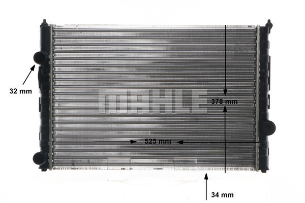 Ilustracja CR 507 000S MAHLE chłodnica cieczy