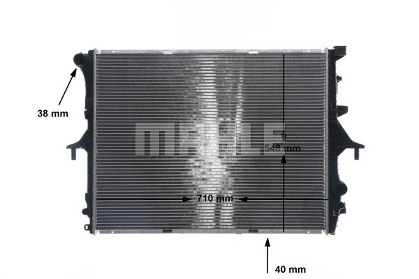 Ilustracja CR 568 000S MAHLE chłodnica cieczy