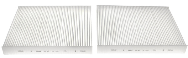 Ilustracja LA 467/S MAHLE filtr kabinowy