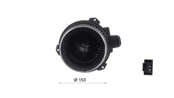 Ilustracja AB 381 000S MAHLE wentylator wewnętrzny