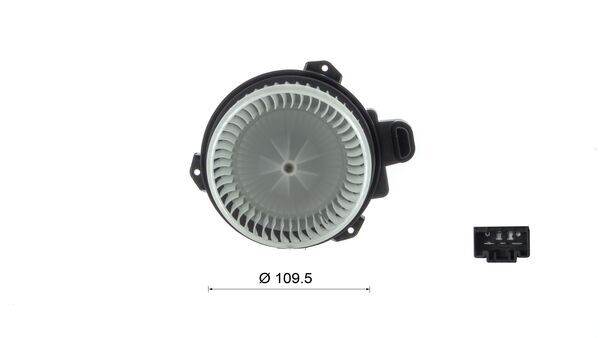Ilustracja AB 382 000S MAHLE wentylator wewnętrzny