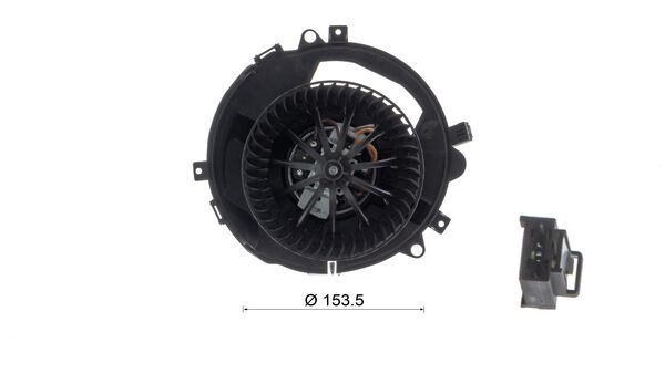 Ilustracja AB 402 000S MAHLE wentylator wewnętrzny