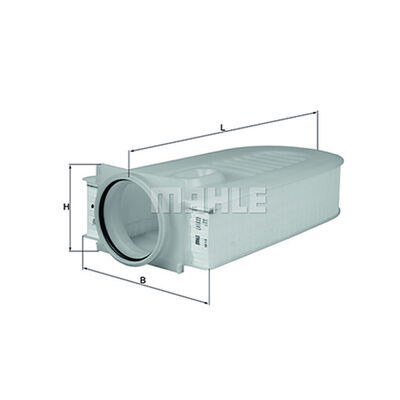 Ilustracja LX 1833 MAHLE filtr powietrza