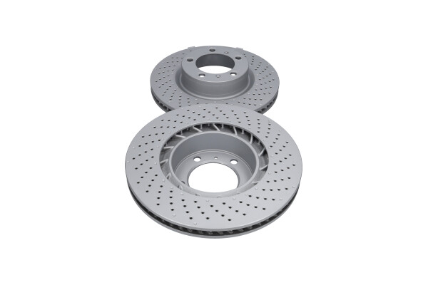 Ilustracja BR-10202-HC KAVO PARTS tarcza hamulcowa