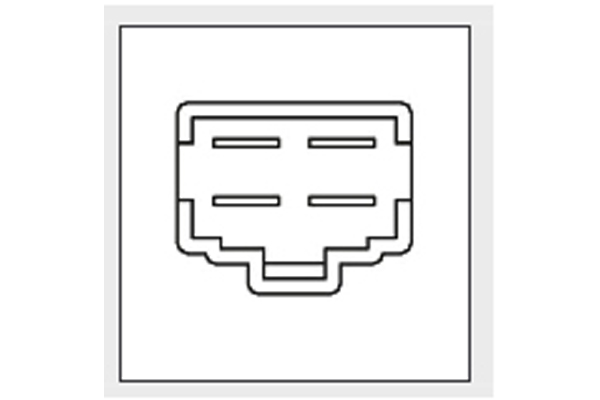 Ilustracja EBL-8501 KAVO PARTS włącznik świateł STOP