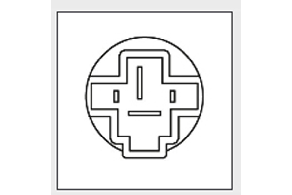 Ilustracja EBL-9001 KAVO PARTS włącznik świateł STOP