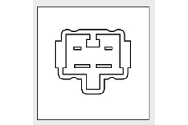 Ilustracja EBL-9002 KAVO PARTS włącznik świateł STOP