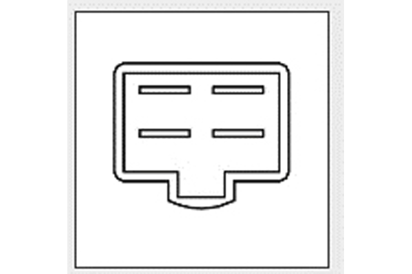 Ilustracja EBL-2005 KAVO PARTS włącznik świateł STOP