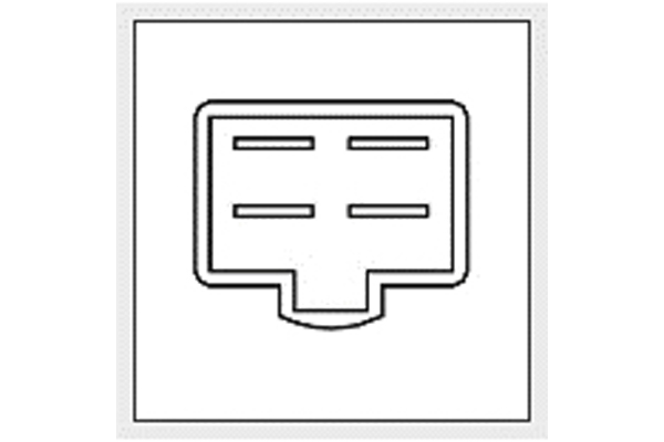 Ilustracja EBL-2006 KAVO PARTS włącznik świateł STOP