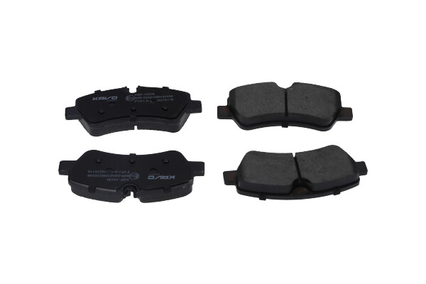 Ilustracja KBP-10236 KAVO PARTS klocki hamulcowe