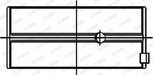 Ilustracja 71-4281 STD GLYCO panewki korbowodu