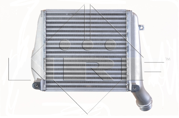 Ilustracja 30185 NRF chłodnica powietrza doładowującego - intercooler