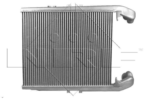 Ilustracja 30387 NRF chłodnica powietrza doładowującego - intercooler