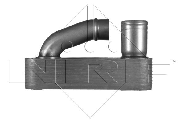 Ilustracja 31245 NRF chłodnica oleju, olej silnikowy