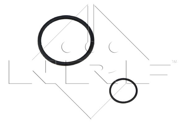 Ilustracja 31264 NRF chłodnica oleju, automatyczna przekładnia
