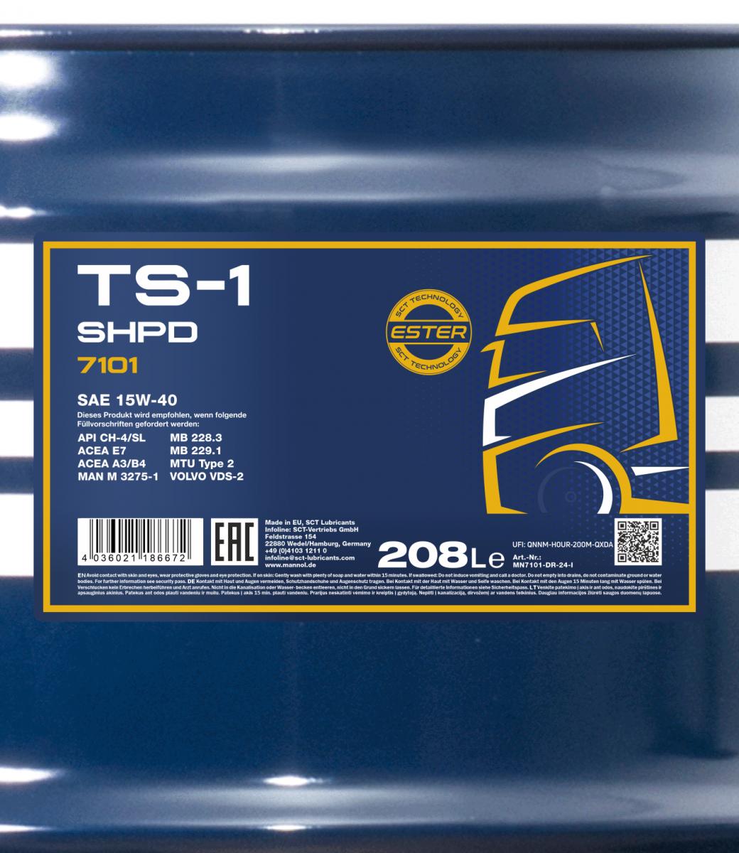 Ilustracja MN7101-DR SCT - MANNOL olej silnikowy