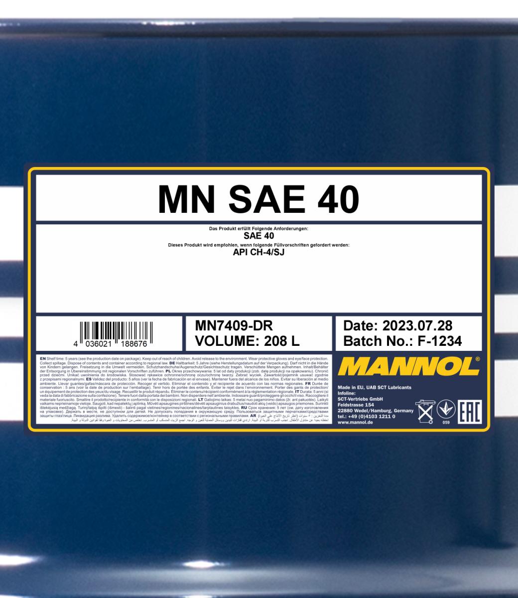 Ilustracja MN7409-DR SCT - MANNOL olej silnikowy