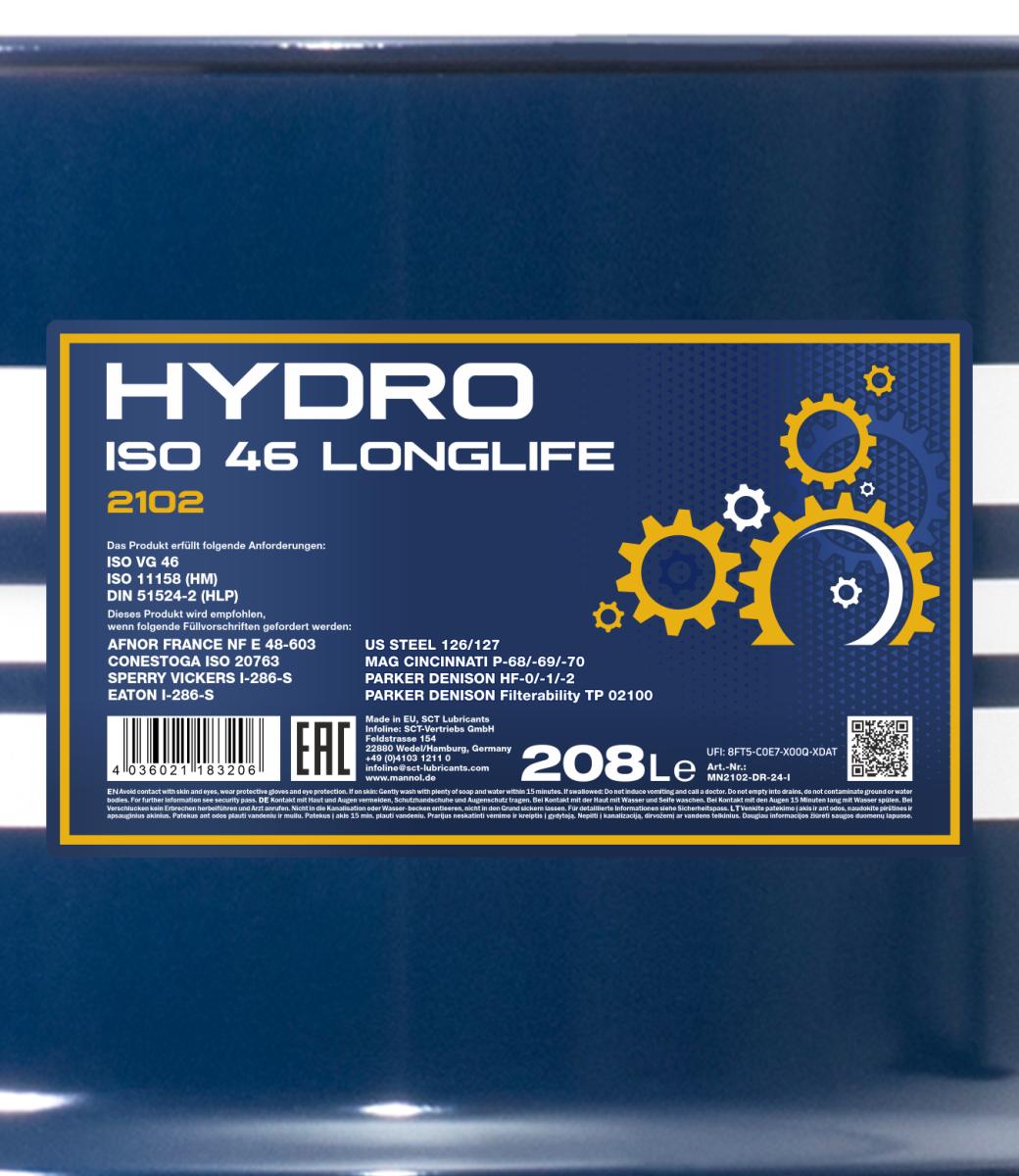 Ilustracja MN2102-DR SCT - MANNOL olej hydrauliczny