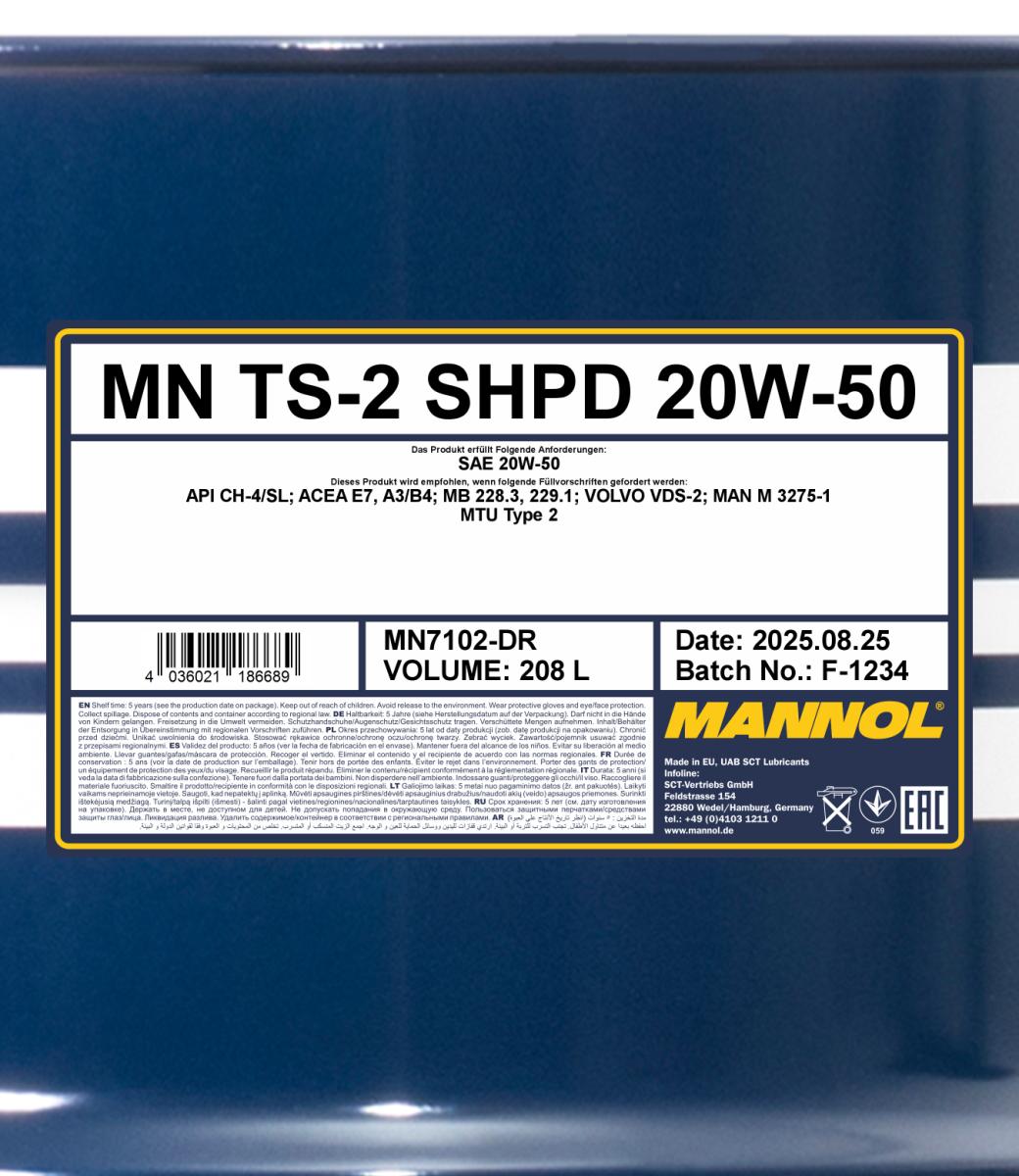 Ilustracja MN7102-DR SCT - MANNOL olej silnikowy