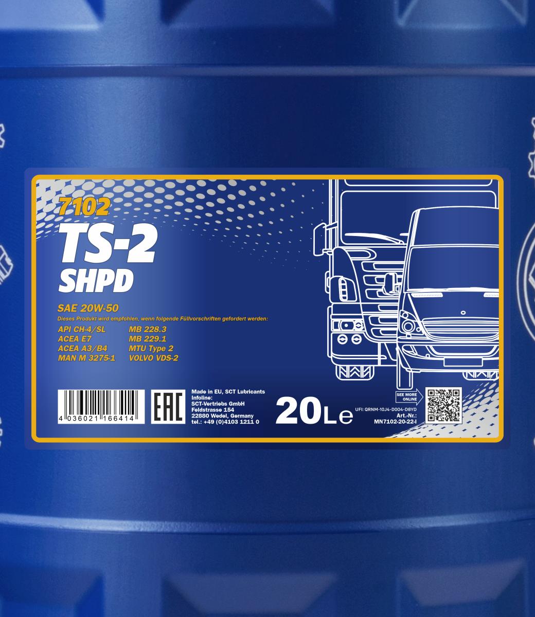 Ilustracja MN7102-20 SCT - MANNOL olej silnikowy