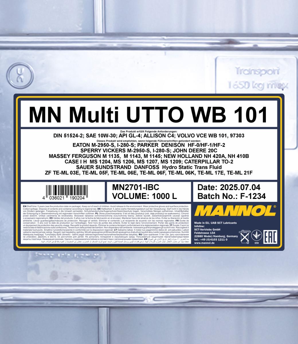 Ilustracja MN2701-IBC SCT - MANNOL olej silnikowy