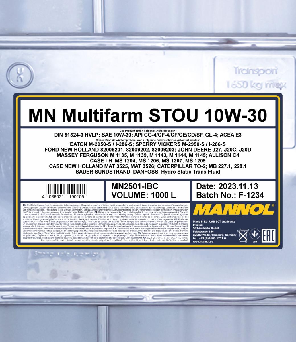 Ilustracja MN2501-IBC SCT - MANNOL olej silnikowy