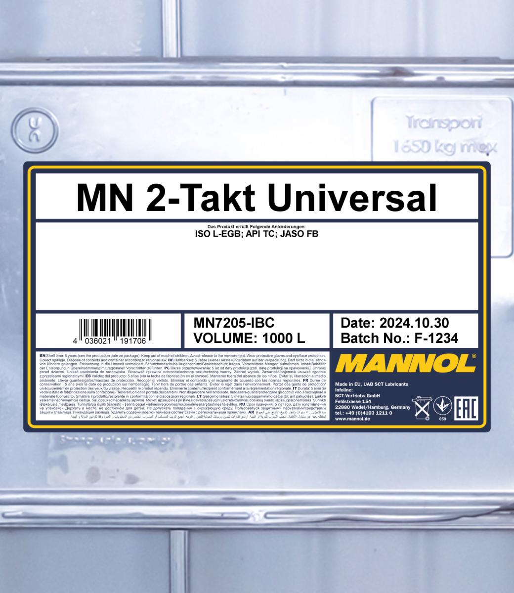 Ilustracja MN7205-IBC SCT - MANNOL olej silnikowy