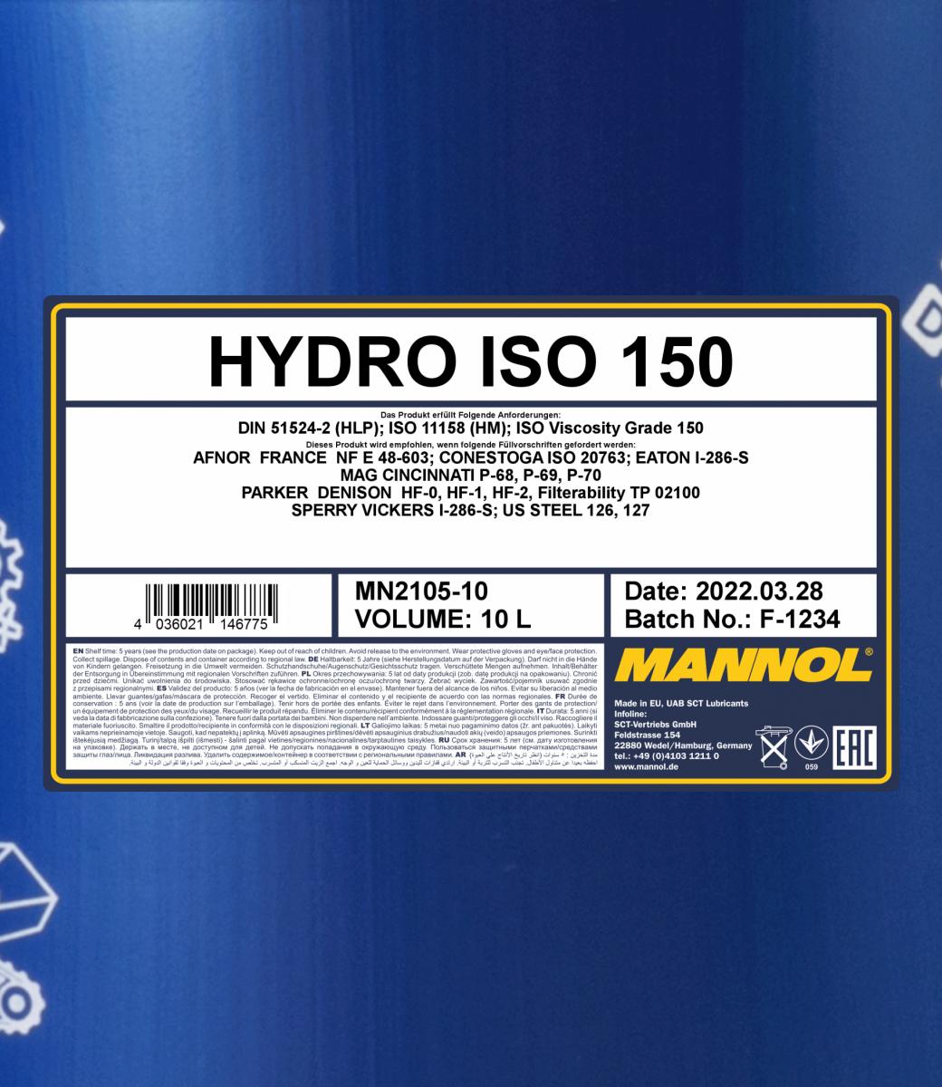 Ilustracja MN2105-10 SCT - MANNOL olej hydrauliczny