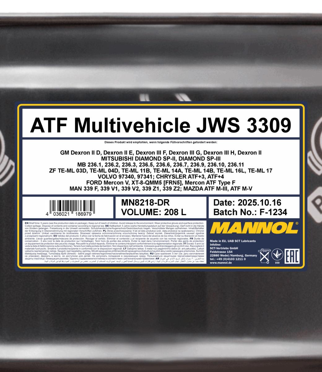 Ilustracja MN8218-DR SCT - MANNOL olej przekładniowy